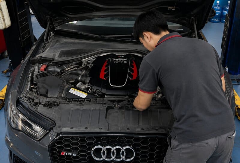 Kiểm tra lỗi xe Audi tại CARDIY