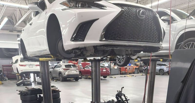 Các hạng mục sửa chữa Lexus tại CARDIY