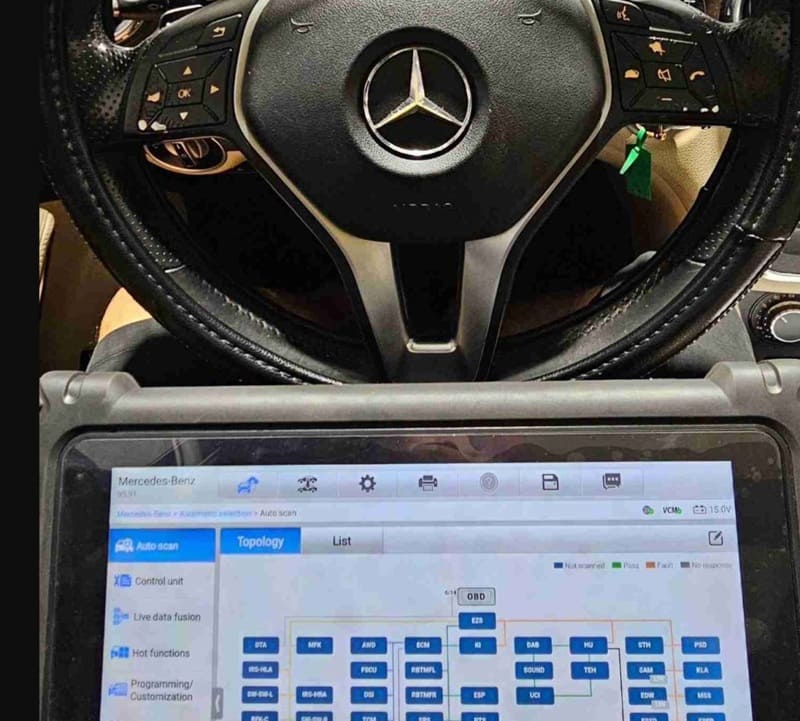 Các hạng mục sửa chữa Mercedes tại CARDIY