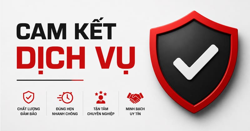 cam kết dịch vụ tại cardiy