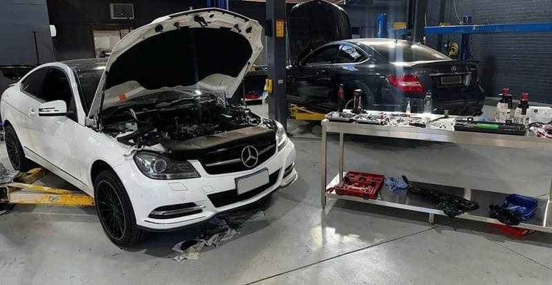 Gara sửa Mercedes tại Bình Dương