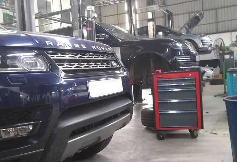 Các hạng mục sửa chữa xe Land Rover tại CARDIY